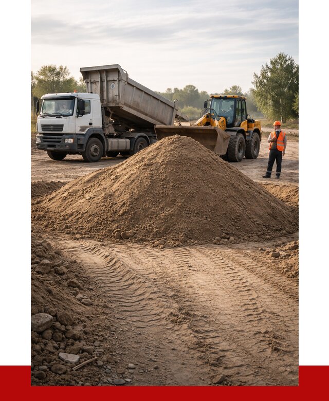 Купить песчаный грунт с доставкой в Королёве от 4367 р. | ПРОНЕРУДКор