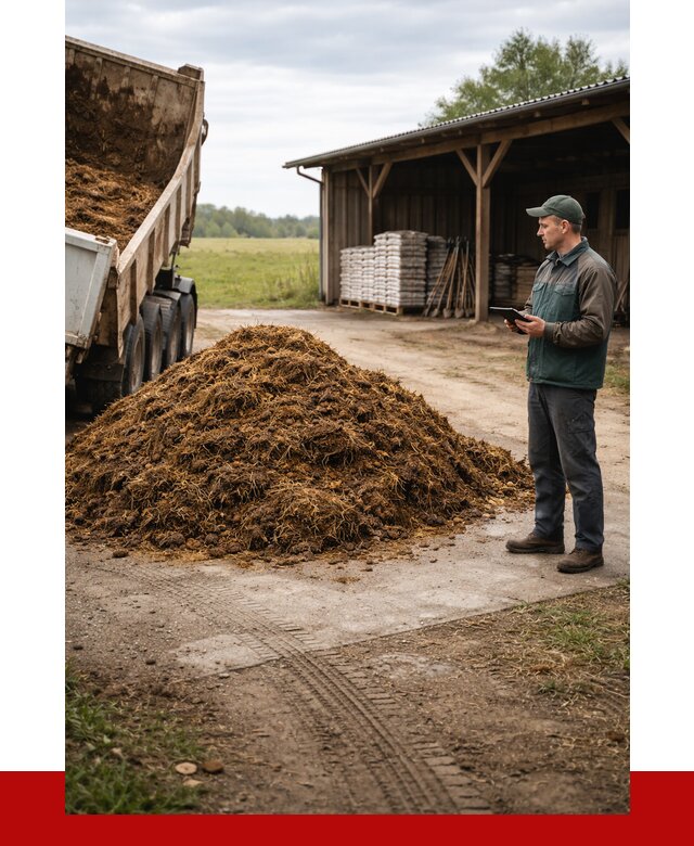 Купить навоз с доставкой в Королёве от 1248 р. за куб | ПРОНЕРУДКор