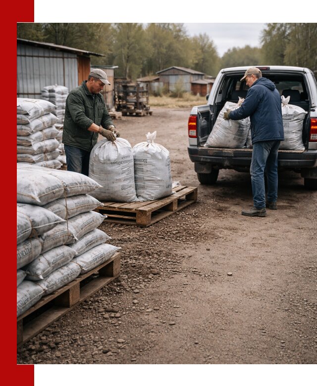 Купить конский навоз в мешках с доставкой в Королёве