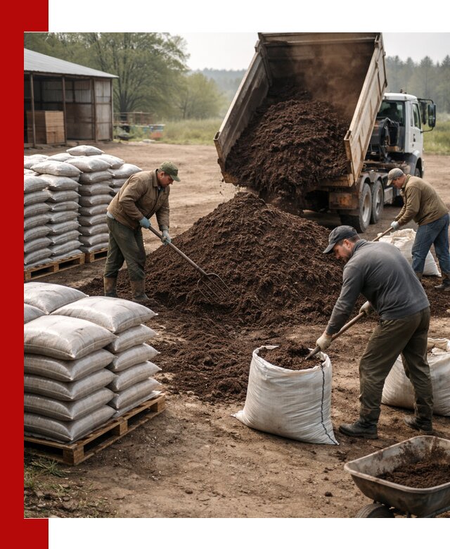 Доставка компоста оптом и в розницу в Королёве