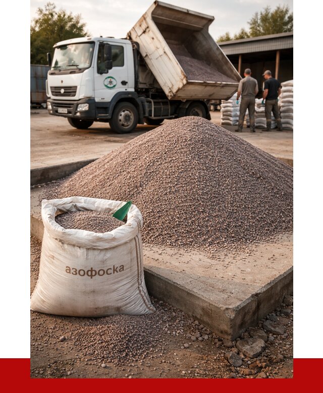 Купить азофоска в Королёве с доставкой от 1248 р. за куб | ПРОНЕРУДКор