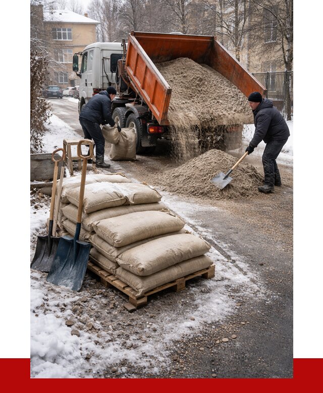 Противогололедные материалы оптом в Королёве от 4367 р. | ПРОНЕРУДКор
