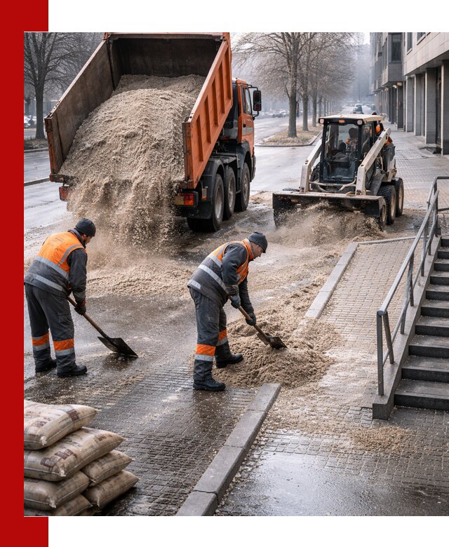 Поставка противогололедных материалов в Королёве