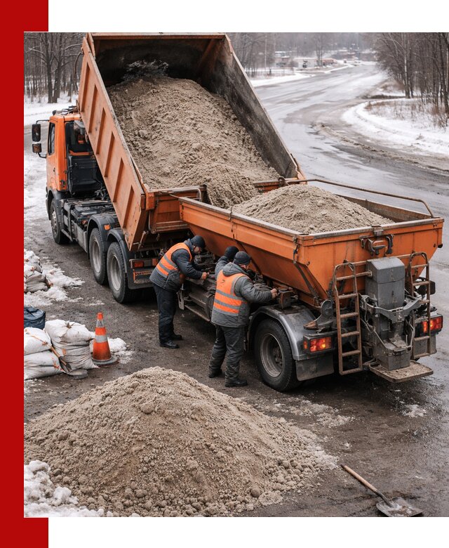 Поставка и вывоз пескосоля в Королёве оптом и в розницу