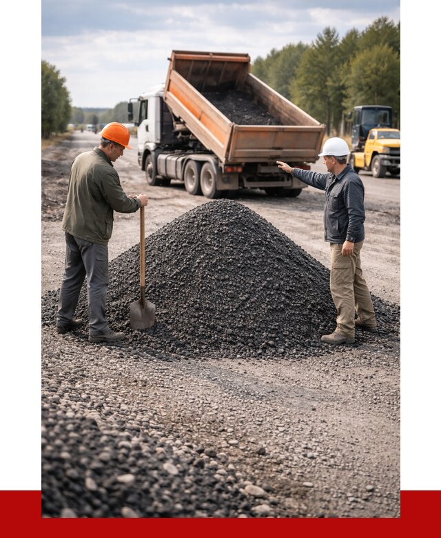 Купить асфальтовую крошку для дорог в Королёве от 4367 р. | ПРОНЕРУДКор