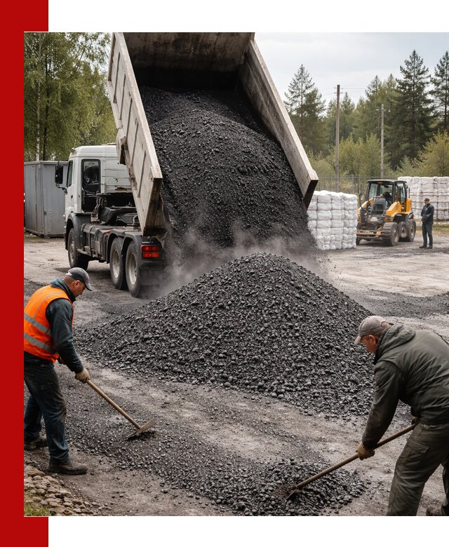 Доставка и продажа асфальтного гранулята в Королёве