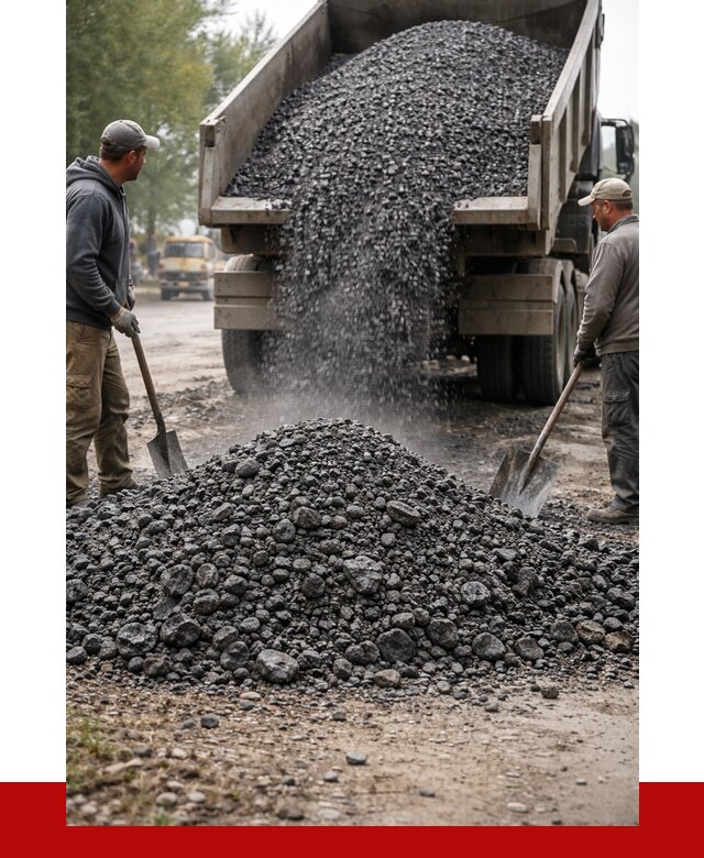 Дробленый асфальт в Королёве от 2911 р. с доставкой | ПРОНЕРУДКор