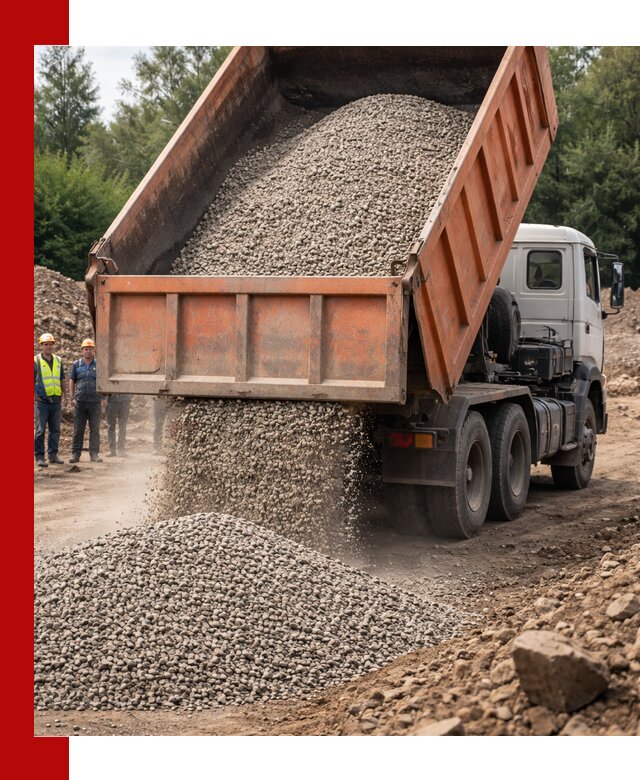 Доставка сыпучих материалов самосвалом в Королёве быстро и надежно