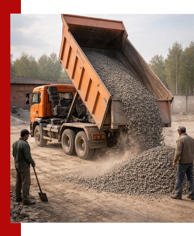 Доставка самосвалом 20 м3 в Королёве быстро и надежно