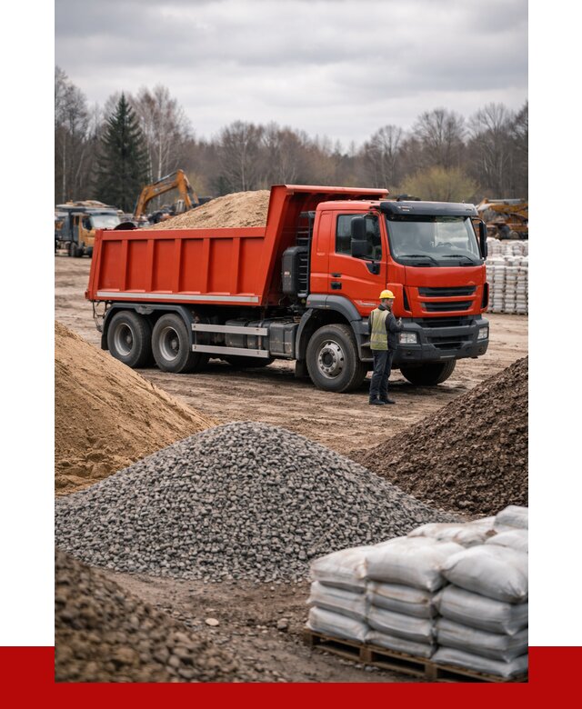 Доставка самосвалом 25 кубов в Королёве от 7798 р. | ПРОНЕРУДКор