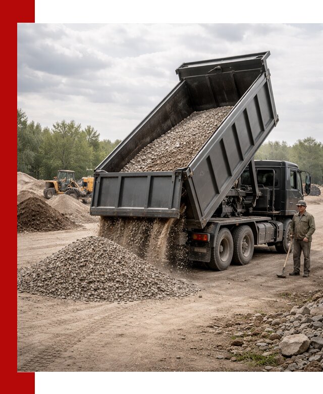 Доставка самосвалом 30 м3 по выгодным ценам в Королёве