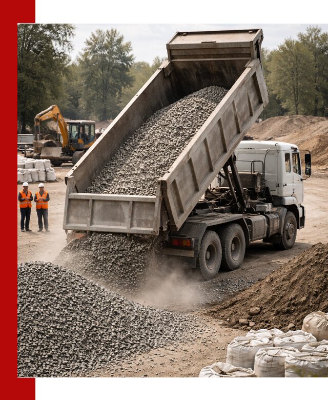 Аренда самосвала в Королёве для доставки сыпучих и нерудных материалов