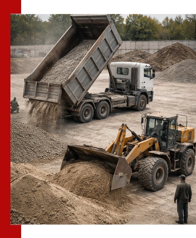 Перевозка сыпучих грузов самосвалами и бортовыми в Королёве