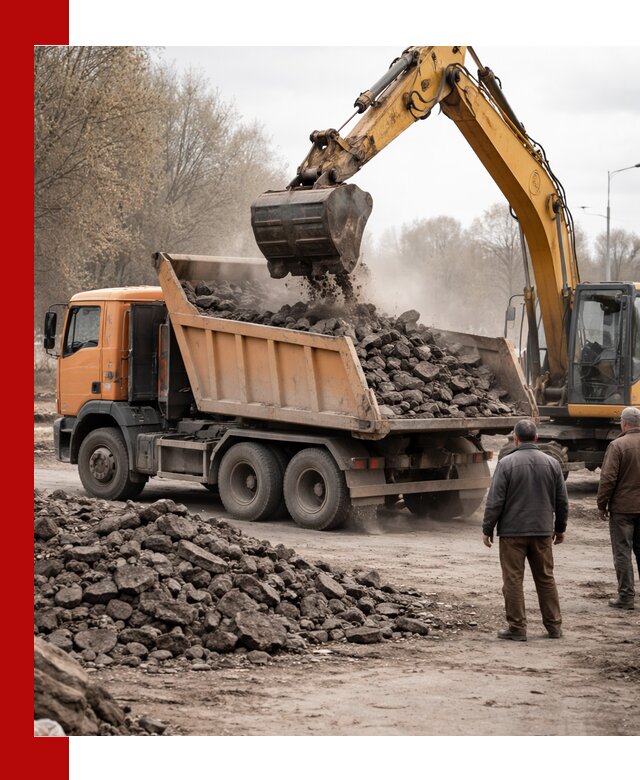 Вывоз асфальта и асфальтового покрытия в Королёве