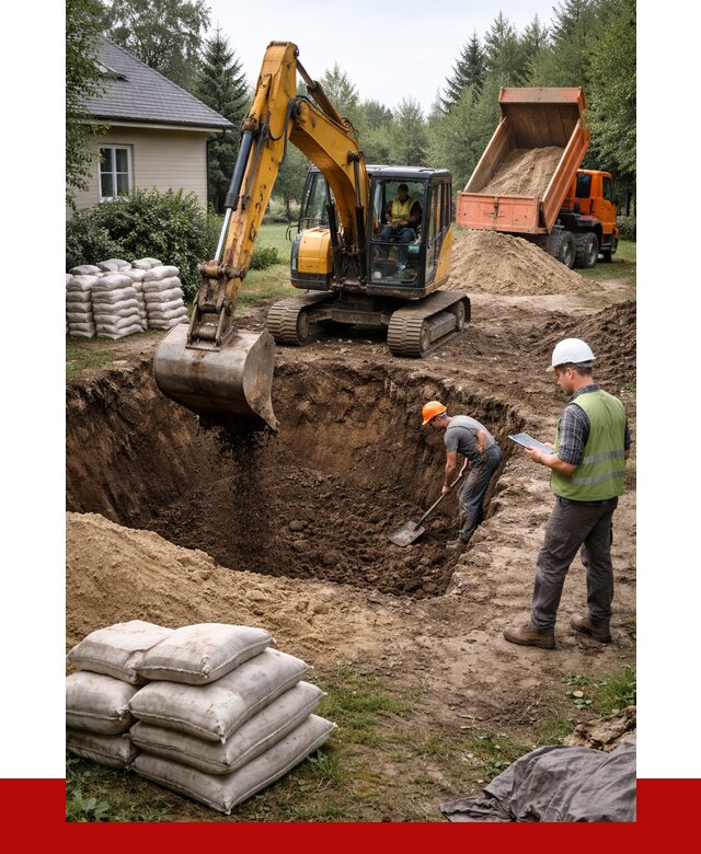 Рытье котлована в Королёве быстро от 4679 р. ПРОНЕРУДКор