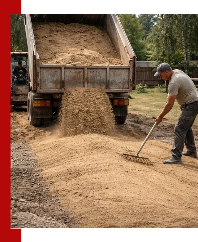 Отсыпка участка песком в Королёве быстро и качественно