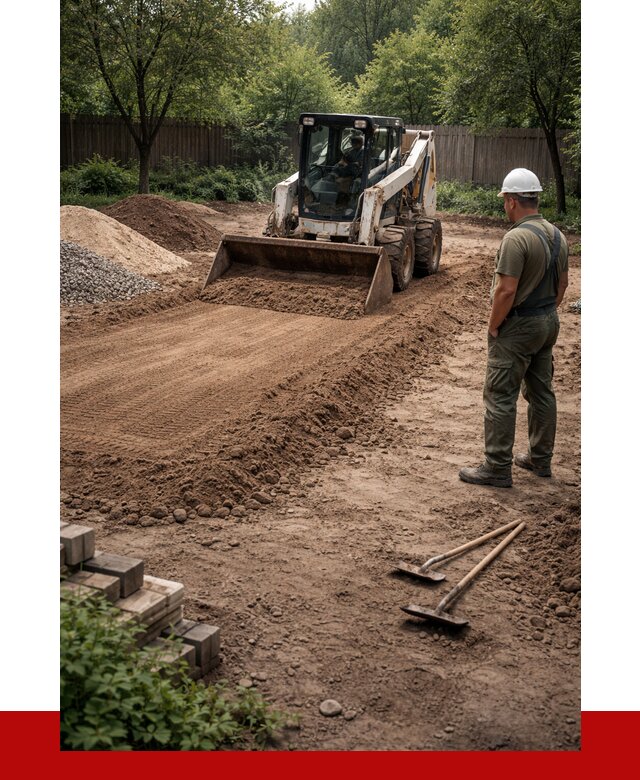 Выравнивание участка под ключ в Королёве от 3639 р. | ПРОНЕРУДКор